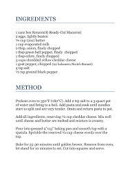 Recipe For Authentic Bahamian Macaroni Cheese By Ronzoni Bahamas Macaroni Recipes Bahamas Food Stuffed Bell Peppers