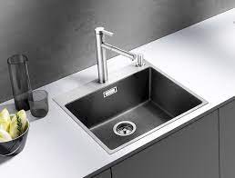 With its expressive silgranit steelframe design, subline is integrated into the worktop to perfection. Blanco Subline 160 U Silgranit Anthracite Architonic