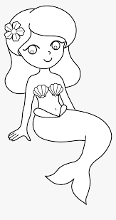 15,927 mermaid clip art images on gograph. 10 Pics Of Cute Mermaid Coloring Pages Cartoon Hd Png Download Is Free Transparent Png Image T Mermaid Coloring Pages Mermaid Coloring Easy Mermaid Drawing