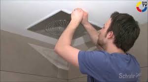 Grohe rainshower f series ceiling shower is a marvellous functional shower to provide an extra sparkle to your bathroom. Grohe Rainshower F Series Installation Youtube