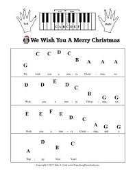 Beginner piano sheet music with letters pdf sheet music is the format in which songs are written down. Christmas Keyboard Music For Beginners