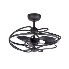 27 Bucholz 3 Blade Led Caged Ceiling Fan With Remote Control Ceiling Fan Art Ceiling Fan Chandelier Fan