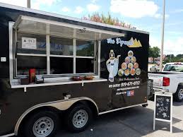 The trucks are open at the market every saturday, rain or shine from approximately 8 a.m. The Pyramids Raleigh Durham Roaming Hunger
