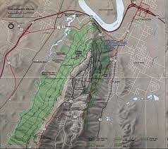 Map of the battlefield of chattanooga scale ca. Lookout Mountain Map Chattanooga Tennessee Lookout Mountain Chattanooga Lookout Mountain