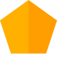 A pentagon also has tree triangles inside if you join all the diagonals. Iconexperience G Collection Shape Pentagon Icon