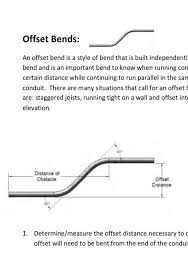 conduit bending guide in 2019 home electrical wiring