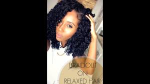 Braid outs are great protective styles that can be repurposed the closer you get to wash day! Perfect Braidout On Relaxed Hair Youtube
