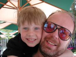 Kent and Bobby at Bonfante Gardens