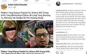 Ramai dah terkena, ramai datang jumpa aku cerita betapa deritanya kena perangkap ini. Raja Afiq Berang Dikaitkan Pinjam Ah Long Hiburan Mstar