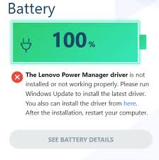 Take a look at these examples. W701 Win 10 Lenovo Vantage Power Manager Driver Error English Community