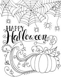 Halloween Coloring Pages For Kids Free Printables Halloween Coloring Sheets Halloween Coloring Halloween Coloring Book