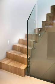 Block Staircase Solid French Oak Staircase Design Glass Staircase Interior Stairs