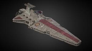 Venator Class Stardestroyer By Etienne Beschet Star Destroyer Star Wars 3d Model
