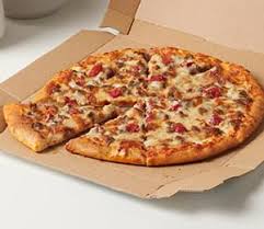 But other deep dish pizzas can be much lower at 282 calories in a single serving. Domino S Pizza Large Cheeseburger Pizza Nutrition Facts