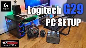 How To Setup A Logitech G29 Steering Wheel On A Pc Youtube