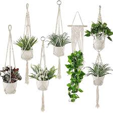 We did not find results for: Amazon Com Macrame Plant Hangers Set Of 6 Pack Indoor Hanging Planters Handmade Cotton Rope Flower Pot Holder For Plants Indoor Outdoor Home Decor 6 Sizes Kitchen Dining