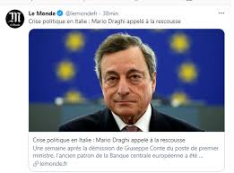 Enjoy the meme 'draghi' uploaded by mastro13. The Headlines Of Foreign Newspapers Le Monde Draghi Saves Italy Italy24 News English