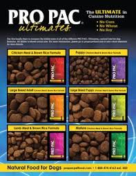 Pro pac performance puppy g. Pro Pac Products