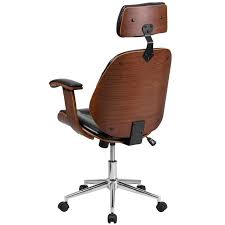 Most office chairs also have adjustable heights and backs to help ensure your feet are resting flat on the ground, thus reducing strain. Wood And Leather Desk Chair Stuhlede Com Burostuhl Stuhle Holz