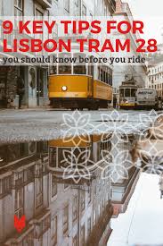 Famous gloria funicular on street of lissabon. Lisbon Tram 28 9 Things You Need To Know Devour Lisbon Food Tours