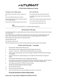 Learn more about our products! Cs100 Quick Reference Guide Manualzz
