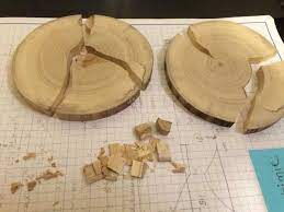 Wood Coasters With Blue Glowing Resin Inlays Diy Resin Crafts Resin And Wood Diy Resin Crafts