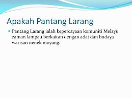 Seterusnya upacara memilih nama akan. Ppt Pantang Larang Powerpoint Presentation Free Download Id 2682473