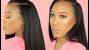 Long Hair Side Part Quick Weave