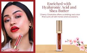 Buy DeBelle Majestique Matte Liquid Lipstick Cherry Charlotte (Red)