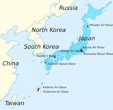 Yokosuka is on the miura peninsula in the kanto plain region of the pacific coast in central honshu, japan. ç¾Žåœ‹åœ¨æ—¥æœ¬çš„è»äº‹åŸºåœ°åˆ†å¸ƒ Https Www Mapmania Org Map 61210 Major Us Military Bases In Japan Military Base Us Military Bases Yokosuka Japan