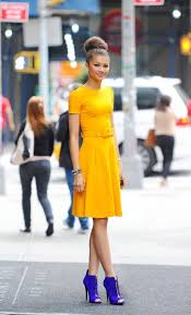 A bright yellow house can look ultra attractive with a darker shade of yellow. 15 Lovely Mustard Yellow Dress Outfit Ideas Style Guide Fmag Com