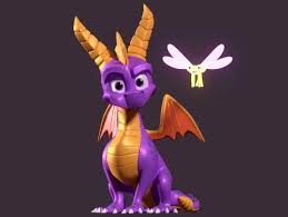 Spyro Statue Reignited Trilogy By Happymoon Thingiverse Spyro And Cynder Spyro The Dragon Artwork