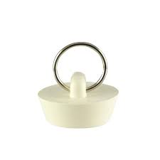 danco white universal sink stopper in