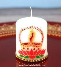 Set Of 4 Diwali Candles Henna Candle Diwali Decor Return Gifts Etsy Diwali Candles Diwali Decorations Henna Candles