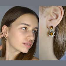 Amazon.com: Amber Earrings