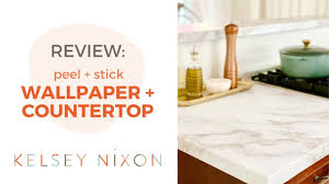This peel & stick contact paper can be. Diy Peel Stick Kitchen Kelsey Nixon