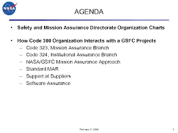 Nasa Gsfc Safety Mission Assurance Directorate A Value Added