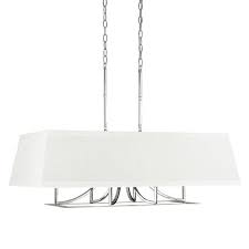 Shop Parker 6 Light Polished Nickel Island Pendant Light Polished Nickel Polished Nickel Overstock 9572069