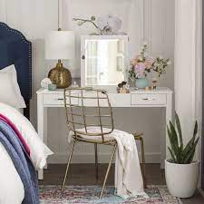 Shop items you love at overstock, with free shipping on everything* and easy returns. Posh Pollen Ainsley White Vanity Desk Posh Pollen