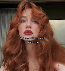 Ginger Hair Blue Eyes Make Woo Woo
