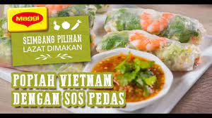 People have been asking me to make spring rolls for the longest time, and i think i've been reluctant to make intricate dishes like these because of my eczema. Popiah Vietnam Dengan Sos Pedas Youtube