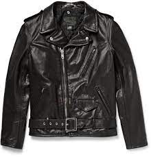 Schott 50s Perfecto Leather Biker Jacket Mr Porter Black Leather Biker Jacket Leather Jacket Jackets Men Fashion