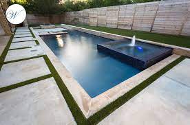 Fortress is a wonder of custom swimming pools and outdoor living spaces. Modern Luxury Pool Watercrest Pools Dallas Texas Modern Pool And Spa Custom Pools Luxury Swimming Pools
