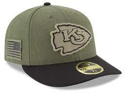 Kansas City Chiefs New Era 2018 Nfl Salute To Service Low Profile 59fifty Cap Kansas City Chiefs Kc Chiefs Hats Nfl Kansas City Chiefs