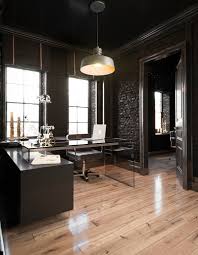 alinam black oak office desk in 2021 dream house interior home office design office interior design