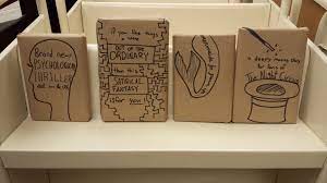 The reading residence is a participant in the amazon services llc associates program, an affiliate advertising program designed to provide a means for sites to earn advertising fees by advertising and linking to amazon.co.uk/com. Blind Date With A Book Library Display Round Two Ontarian Librarian