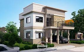 Its shape also matches the edgy shape of the. Juliet 2 Story House With Roof Deck Pinoy Eplans