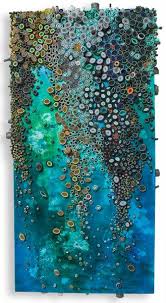 Paper Art Continues To Be A Theme It S Funny How Sometimes You Go Down A Creativity Rabbit Hole And Suddenly A Whole Wonderla Art Quilts Textile Art Paper Art