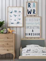 Dinosaur Printables Blue Dino Prints Set Of 3 Printables Etsy In 2021 Dinosaur Room Decor Boys Room Decor Dinosaur Boys Room