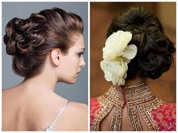 A Gorgeous Updo Option For Medium Length Hair Is To Simply Curl Your Hair Indian Bridal Hairstyles Indian Wedding Hairstyles Wedding Hairstyles For Medium Hair